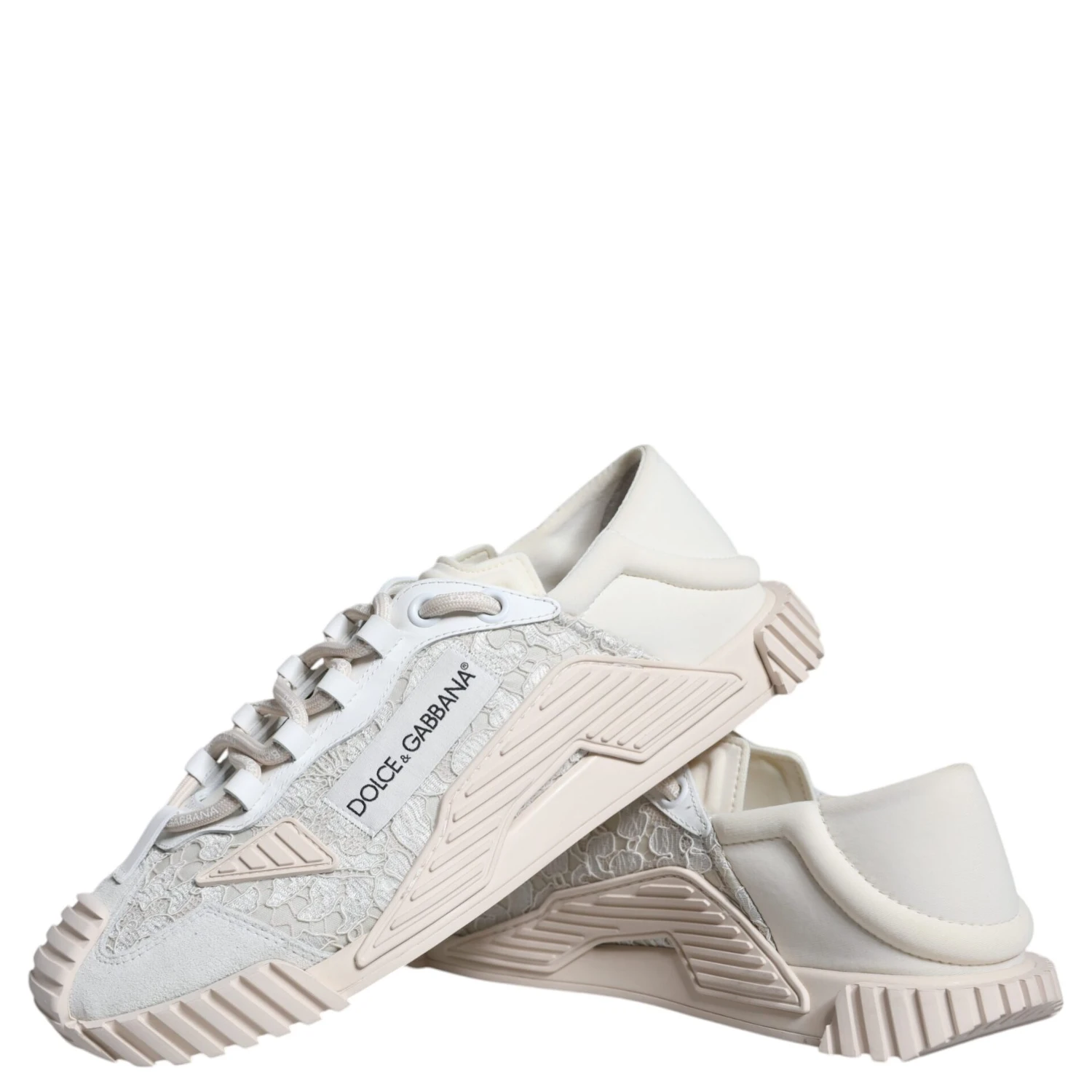 White Lace NS1 Low Top Sneaker Sports Shoes