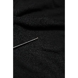 Black Long Sleeve Crew Neck Pullover Sweater