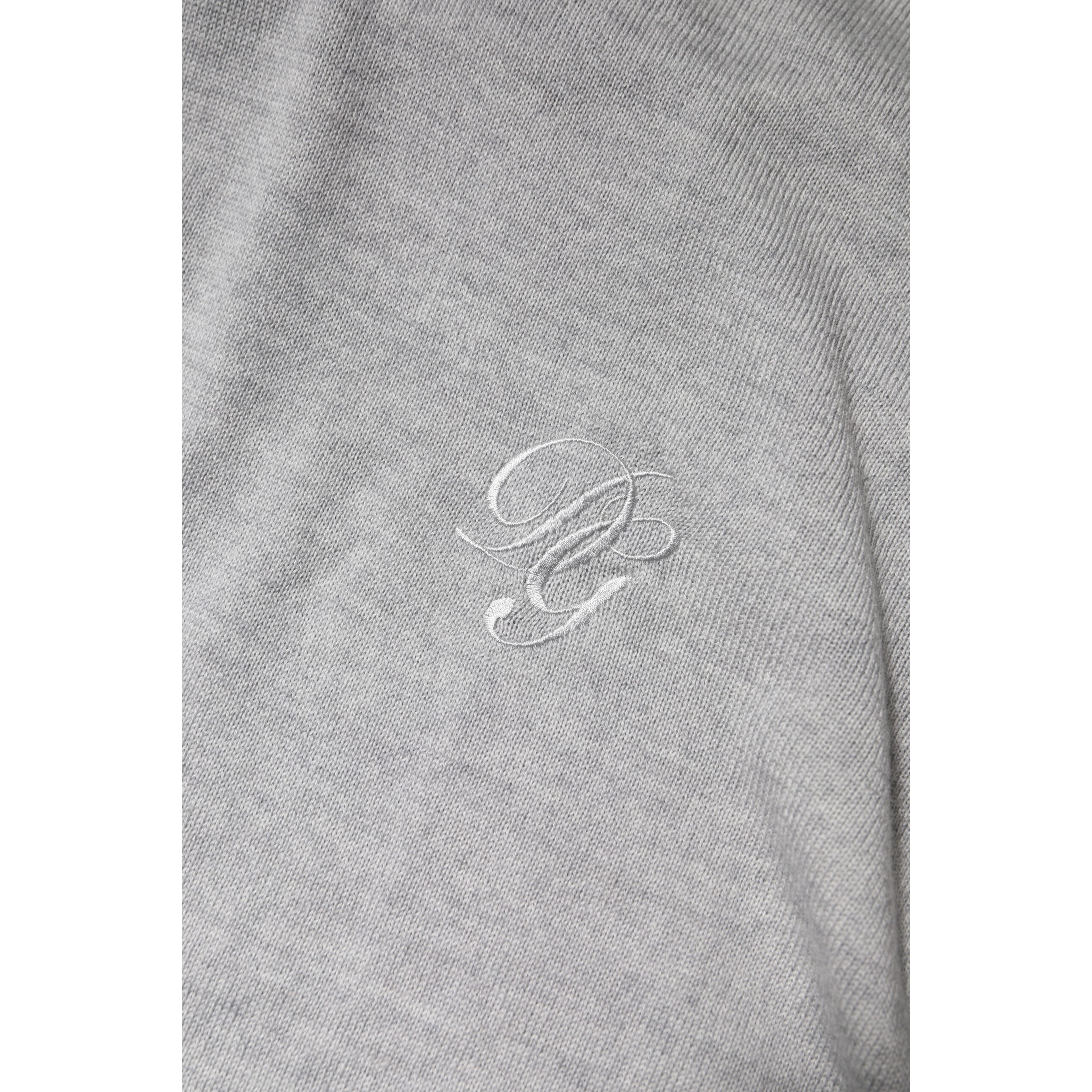 Gray Long Sleeve Turtleneck Pullover Sweater