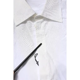 White Poplin Cotton Formal Men Dress Shirt