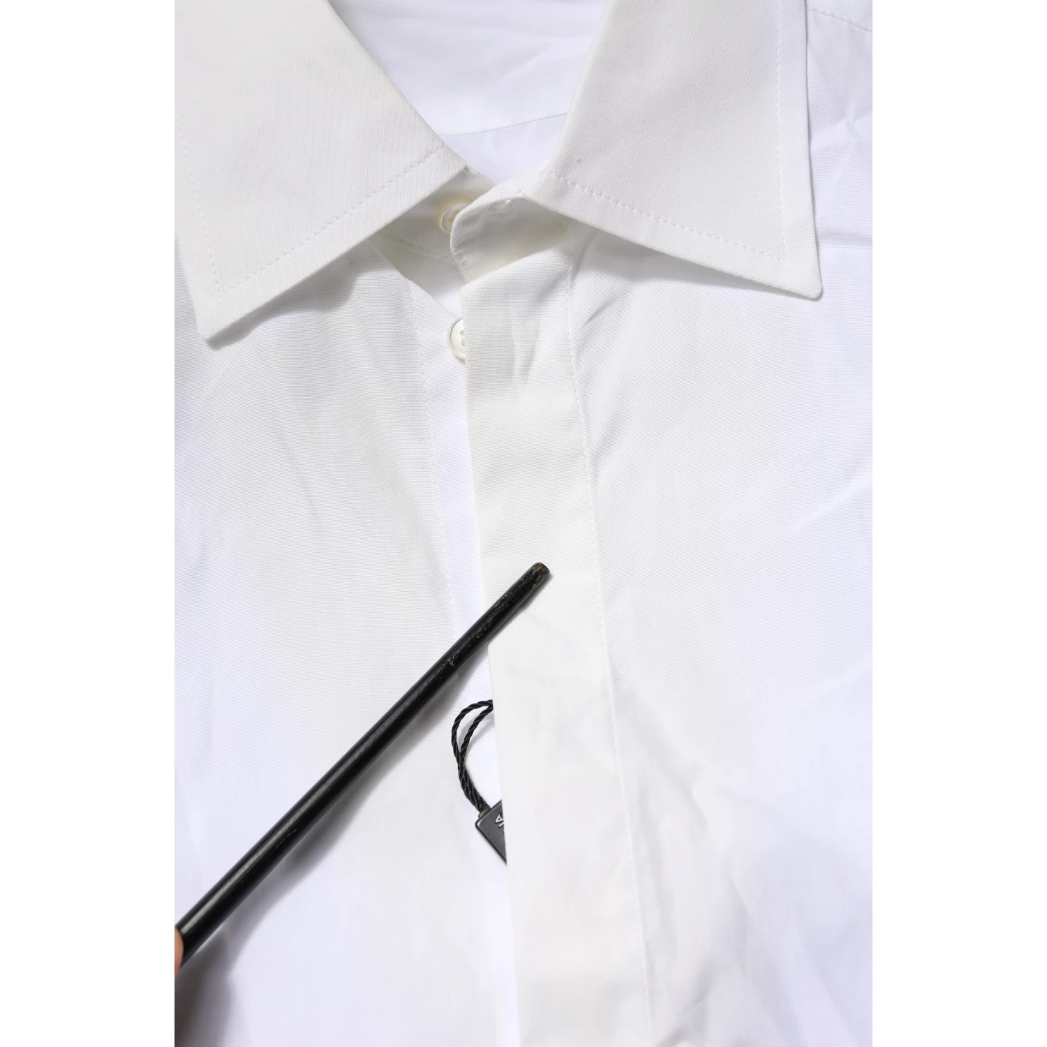 White Poplin Cotton Formal Men Dress Shirt