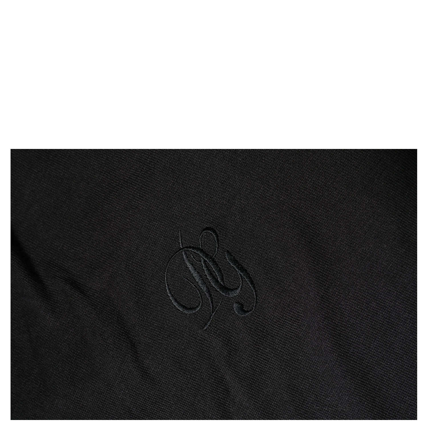 Black Cotton DG Logo Men Sweatshirt Sweater