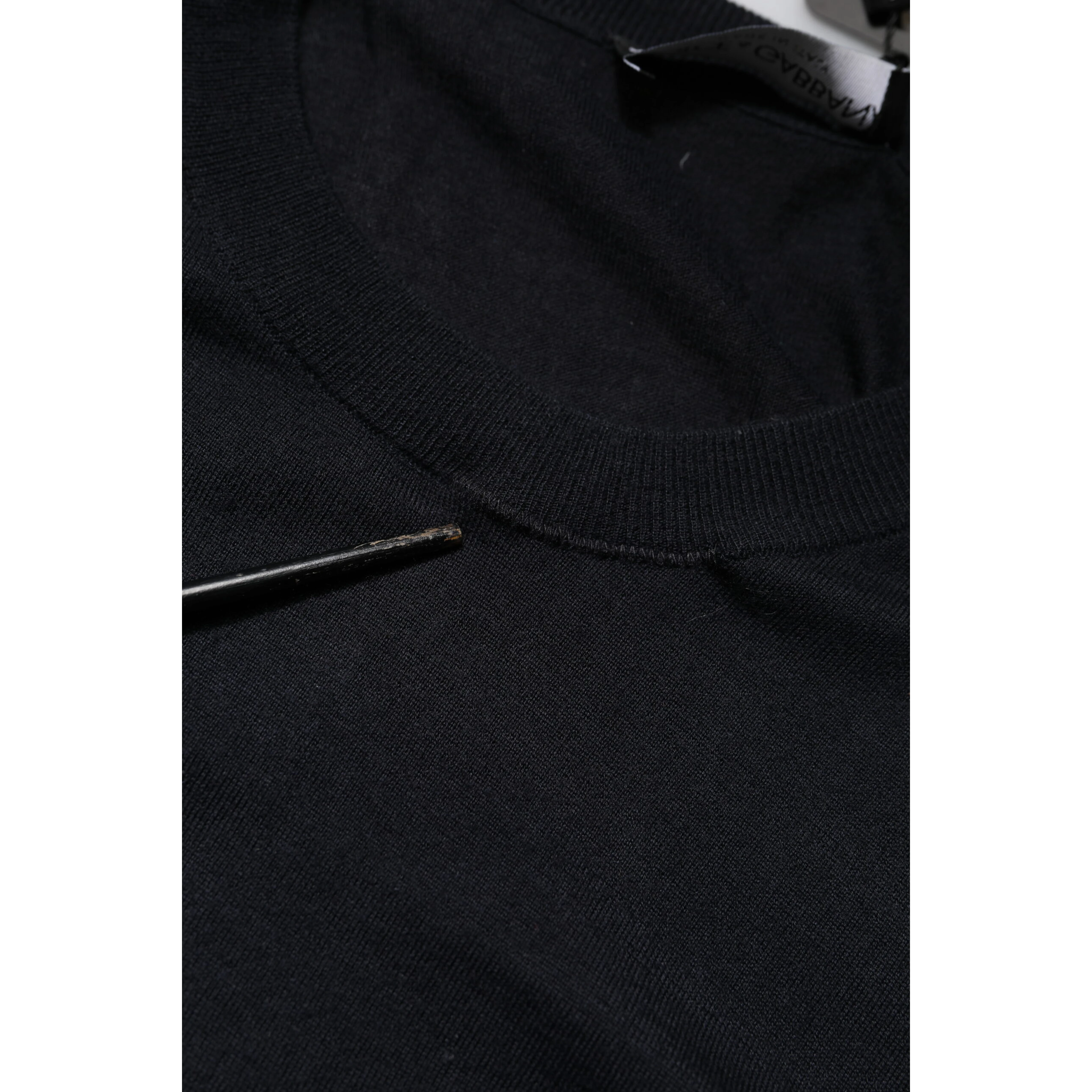 Black Long Sleeve CrewNeck Pullover Sweater