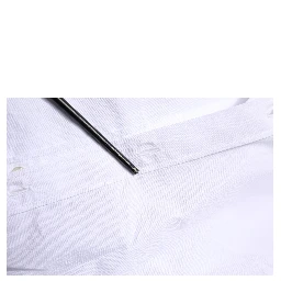 White Cotton GOLD Long Sleeves Formal Shirt