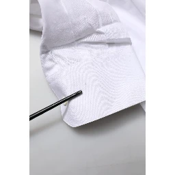 White GOLD Bib Poplin Dress Men Formal Shirt