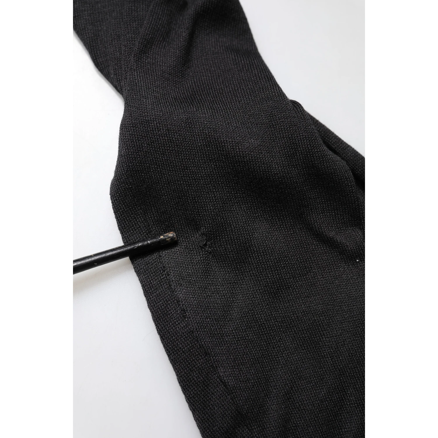 Black Cotton DG Logo Men Sweatshirt Sweater