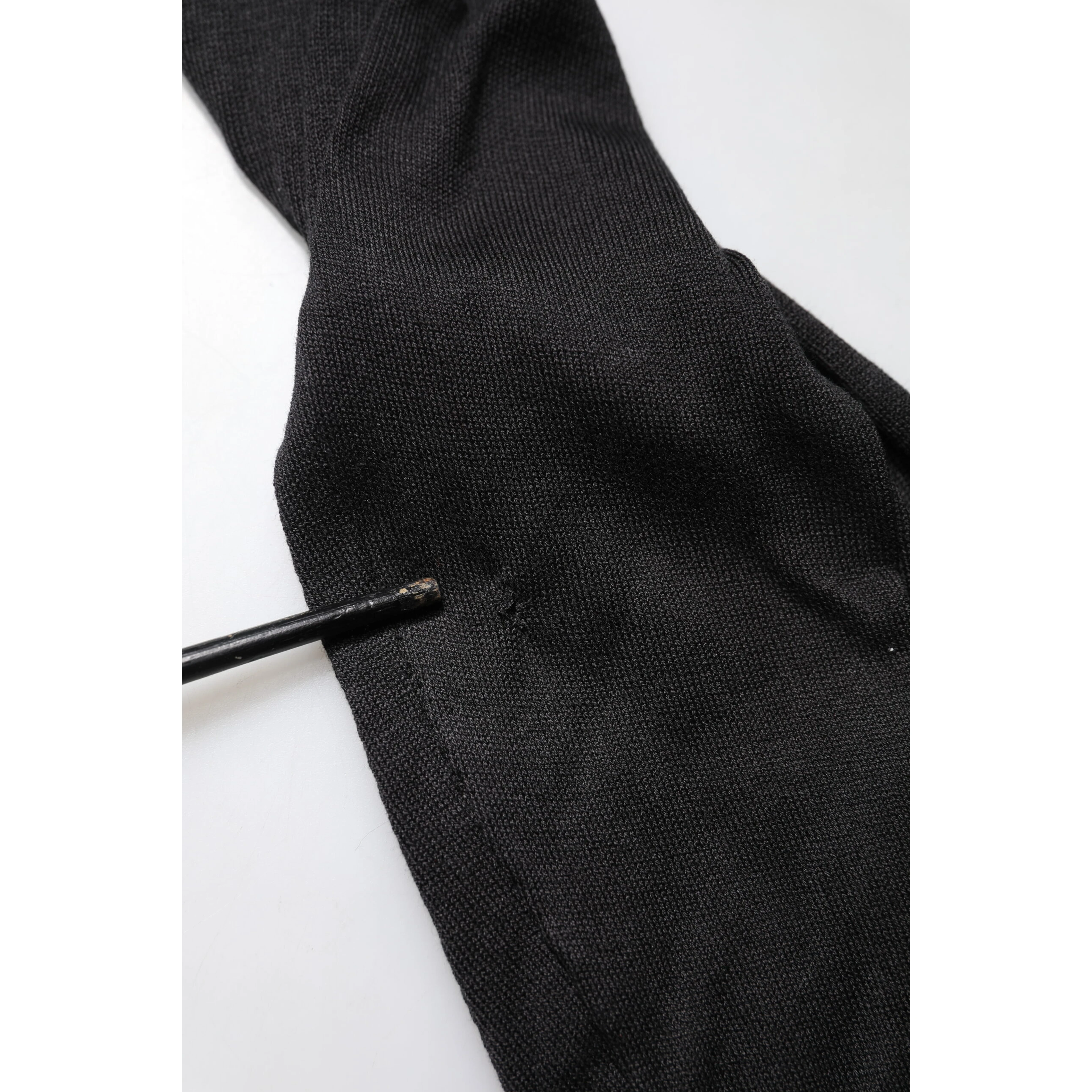 Black Cotton DG Logo Men Sweatshirt Sweater