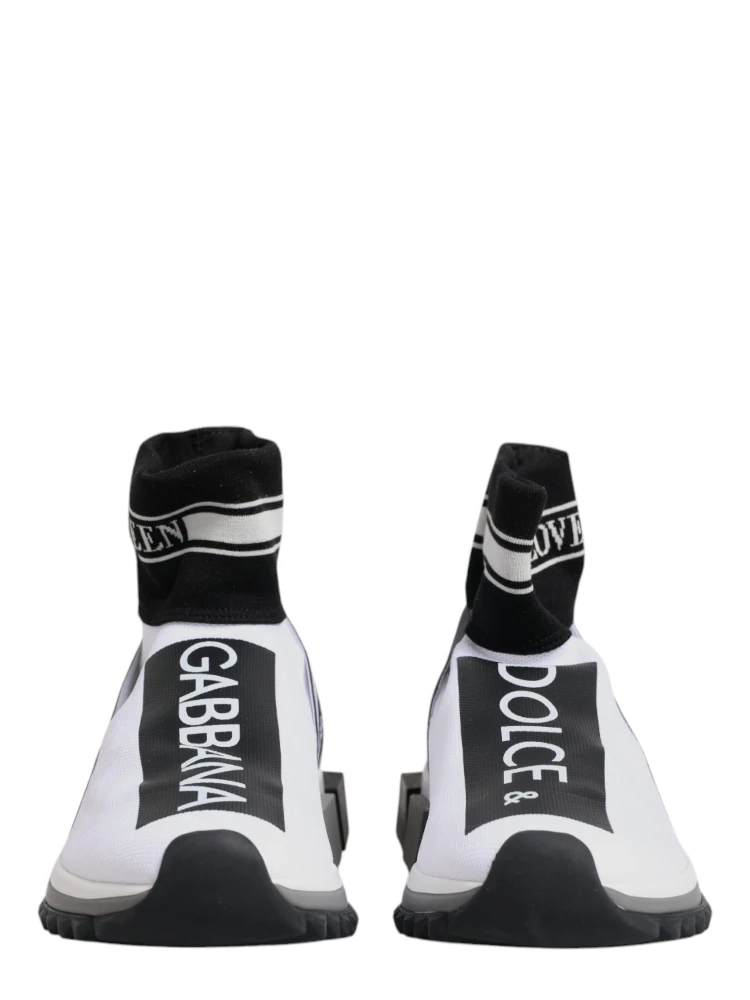White Black Sorrento Socks Sneakers Shoes alternative