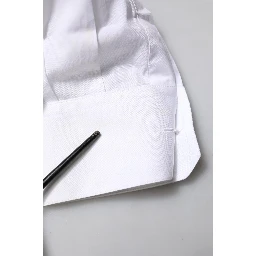 White GOLD Bib Poplin Dress Men Formal Shirt