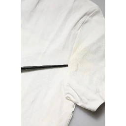 White Bandana Crew Neck Short Sleeves T-shirt