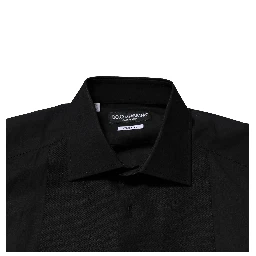Black GOLD Long Sleeves Dress Formal Shirt
