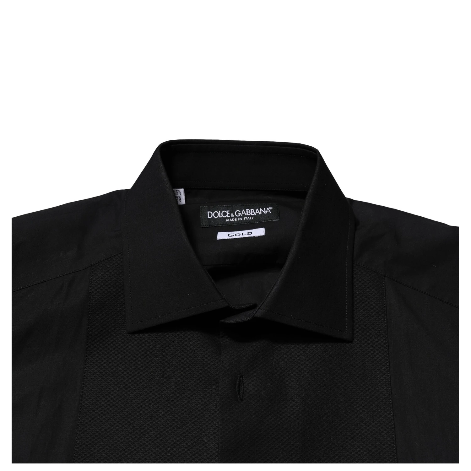 Black GOLD Long Sleeves Dress Formal Shirt