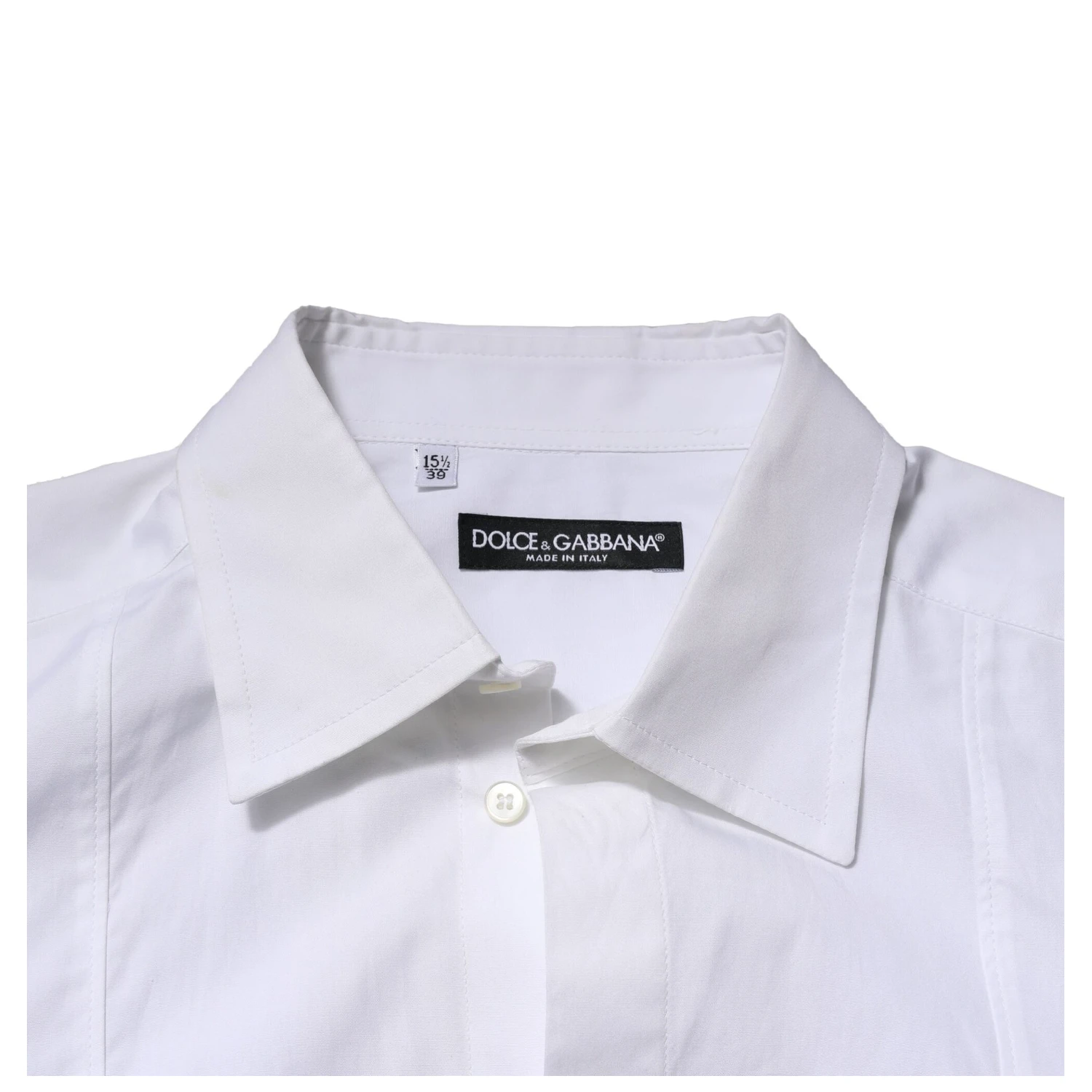 White Poplin Cotton Formal Men Dress Shirt