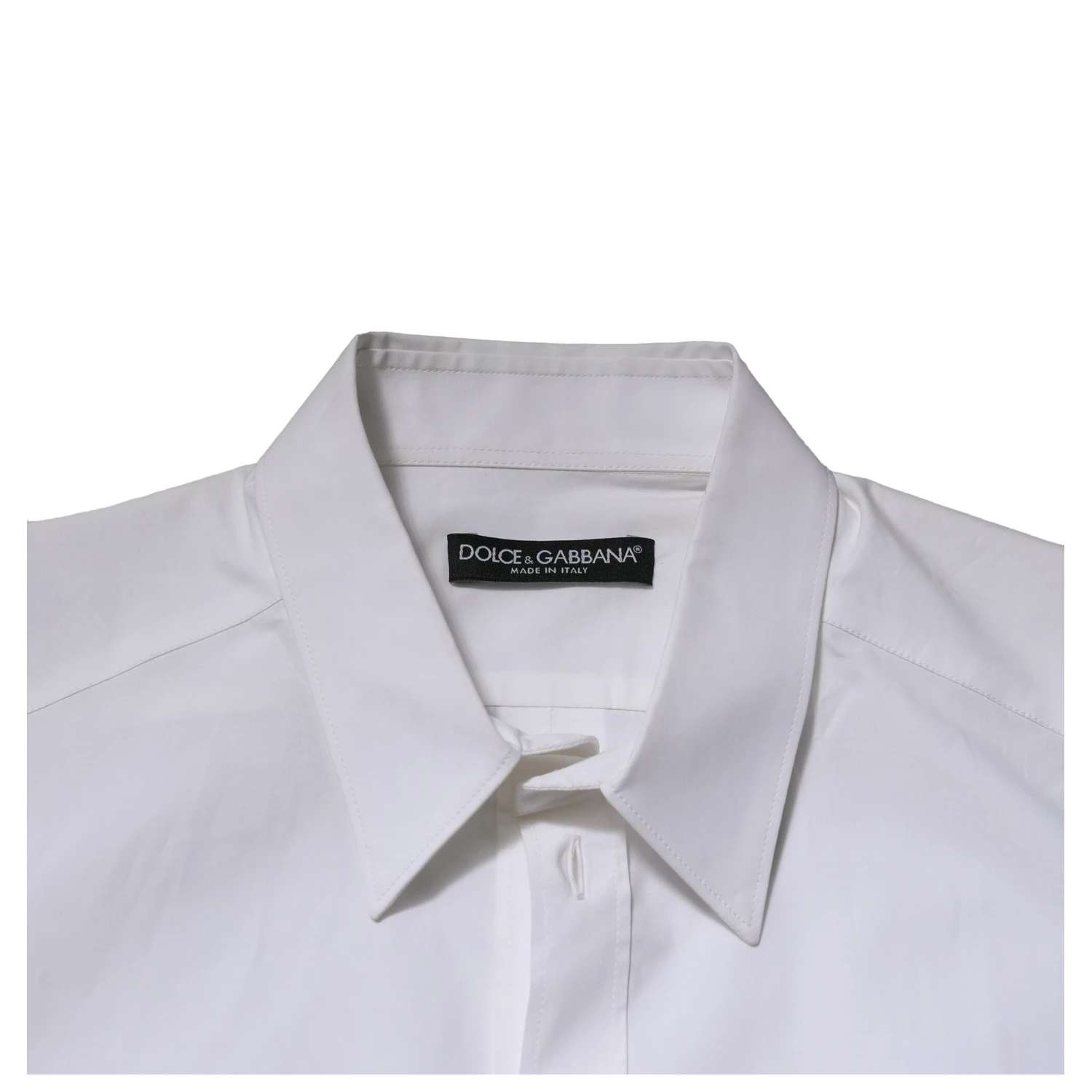 White Cotton Long Sleeves Dress Formal Shirt