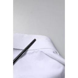 White GOLD Long Sleeves Dress Formal Shirt