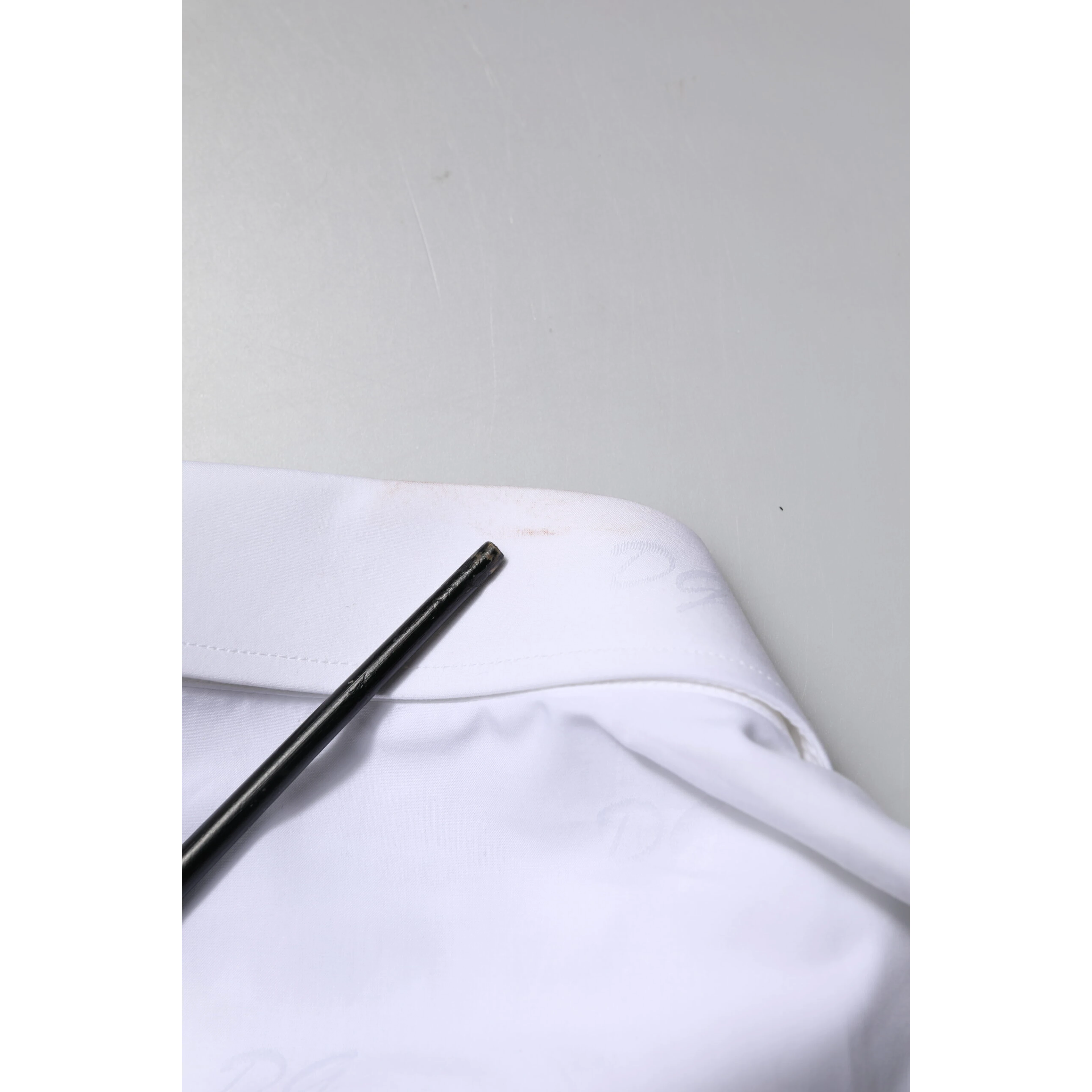 White GOLD Long Sleeves Dress Formal Shirt