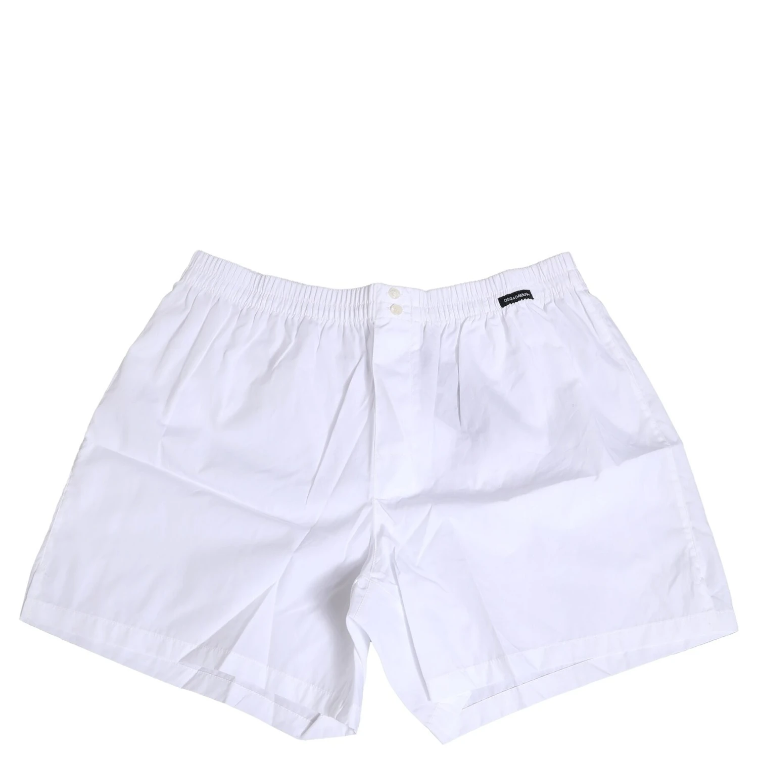 White Cotton Regular Boxer Shorts Underwear