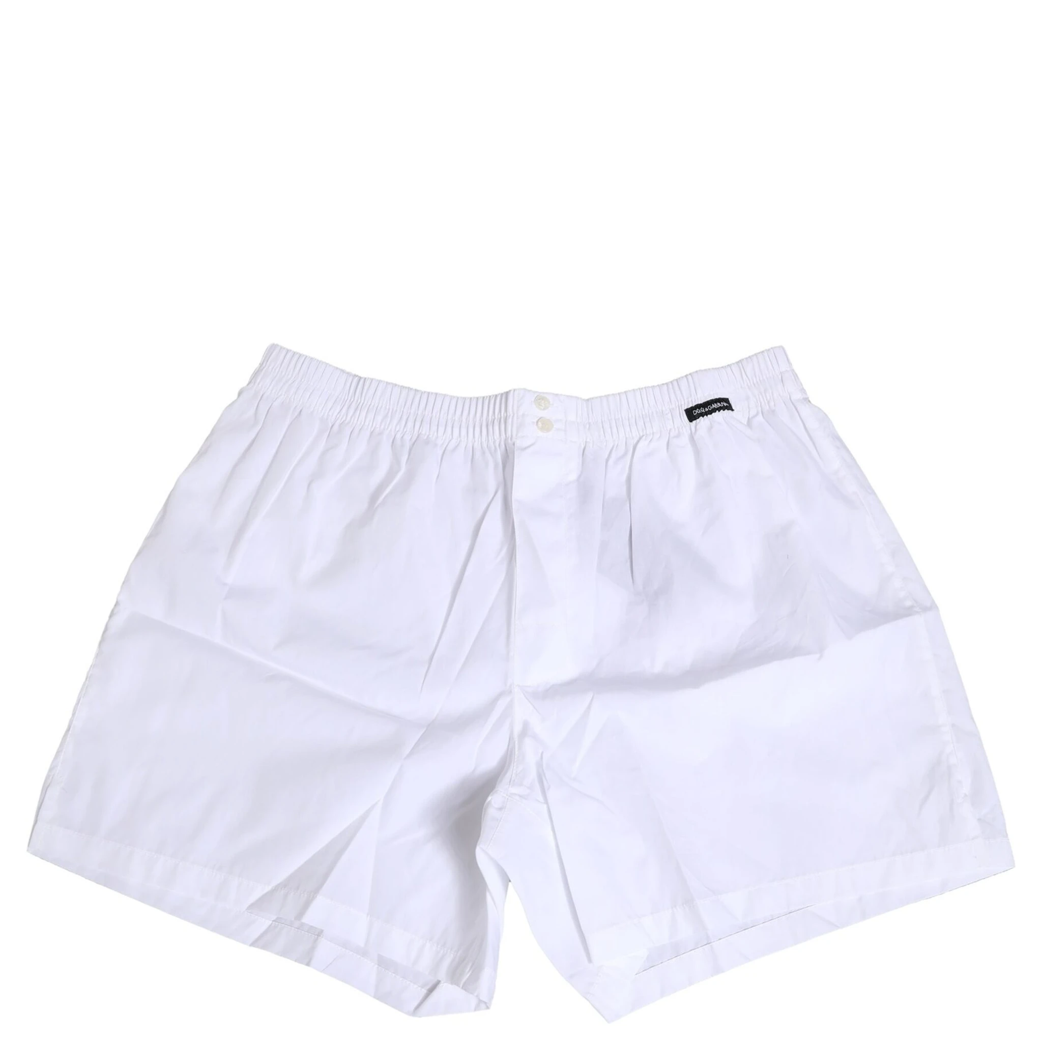 White Cotton Regular Boxer Shorts Underwear
