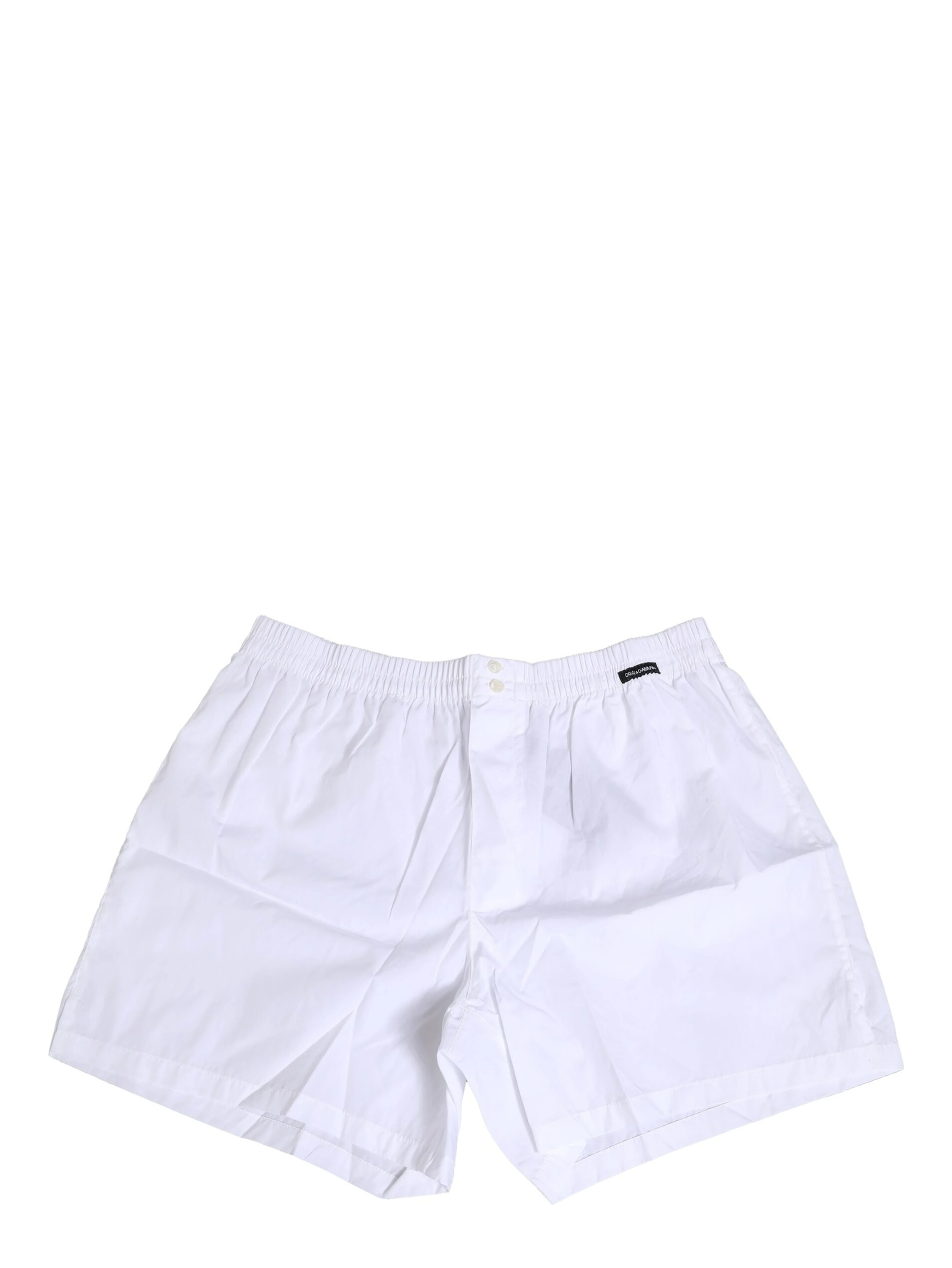 White Cotton Regular Boxer Shorts Underwear