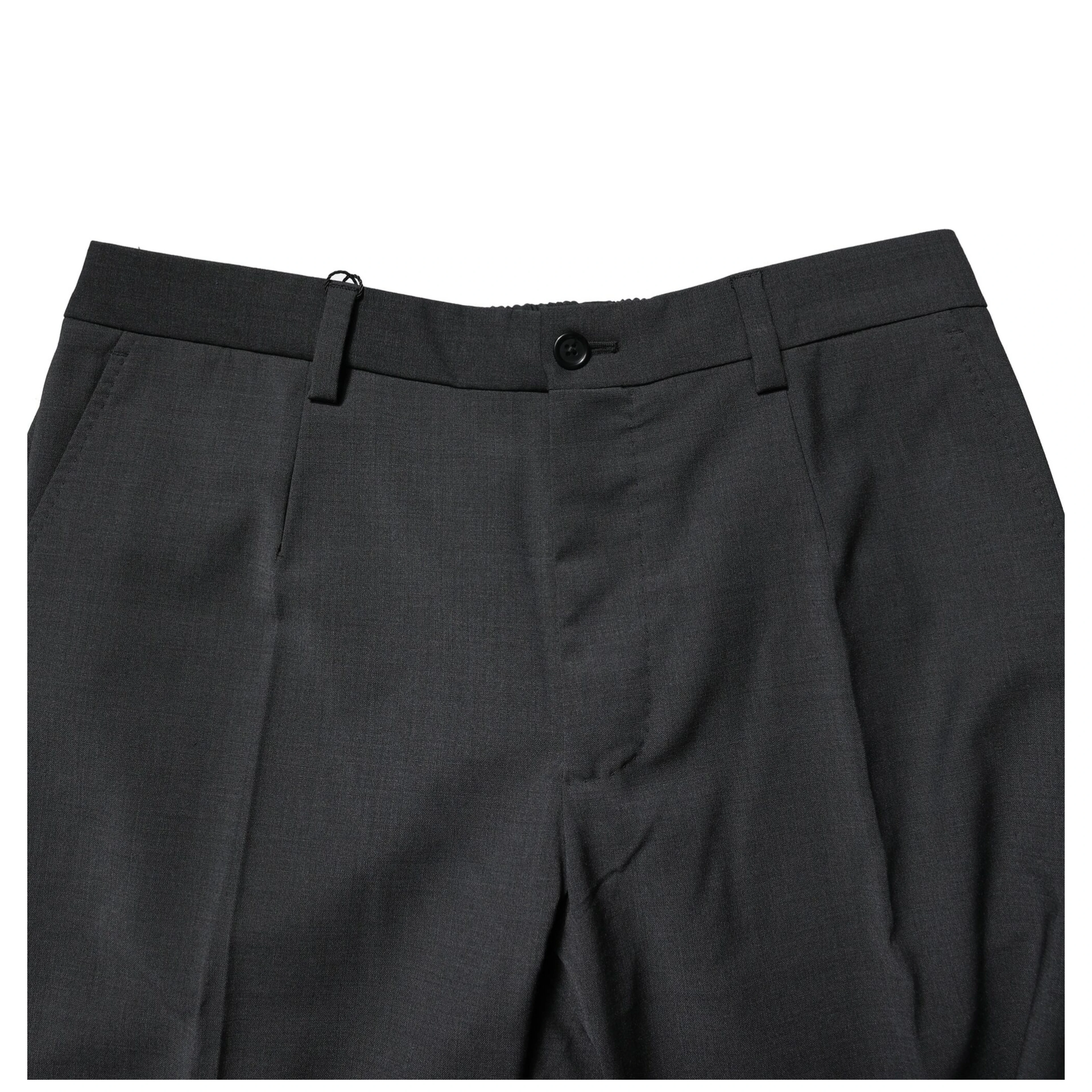 Black Wool Dress Slim Formal Pants