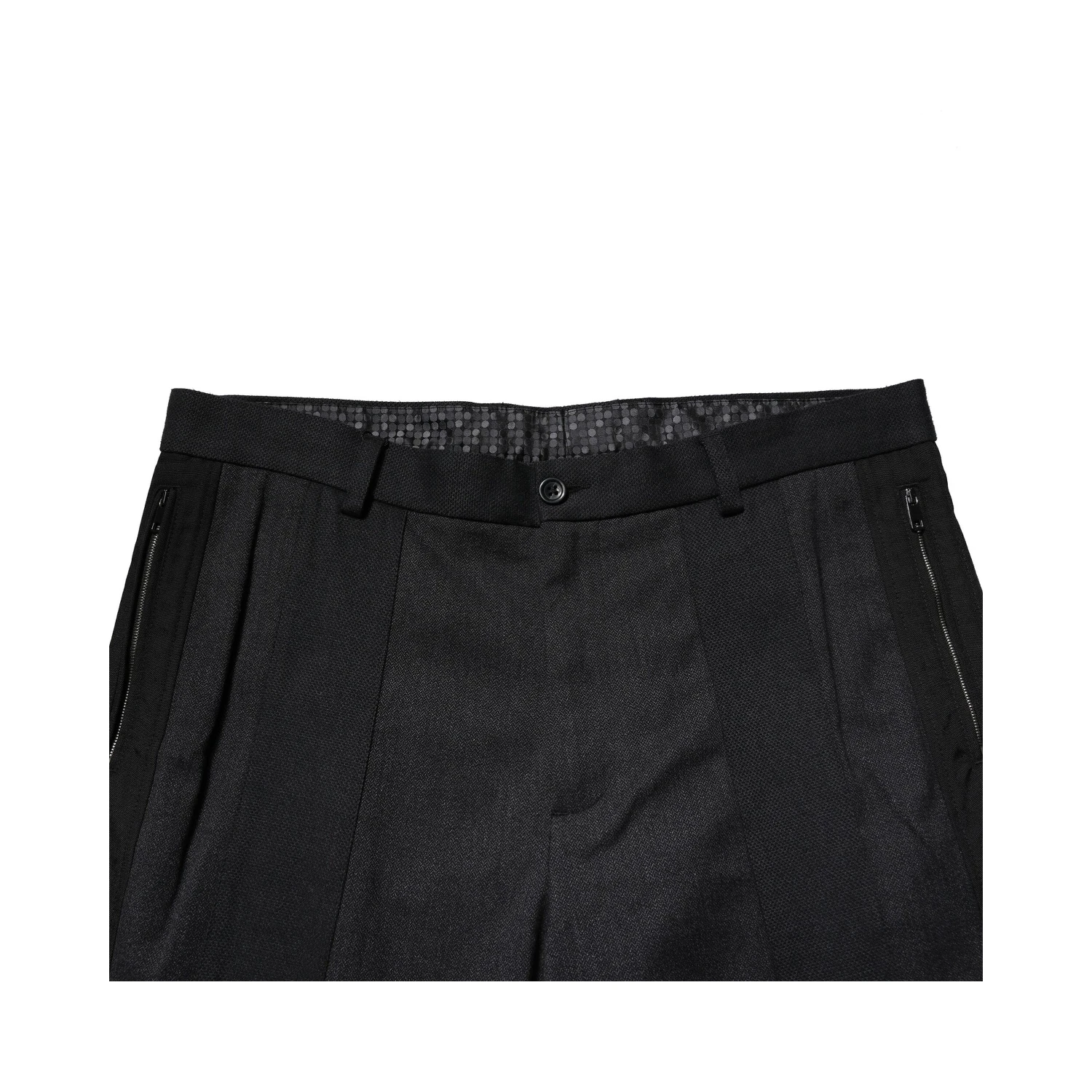 Black Cotton Dress Slim Formal Pants