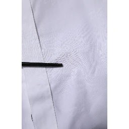 White GOLD Long Sleeves Dress Formal Shirt