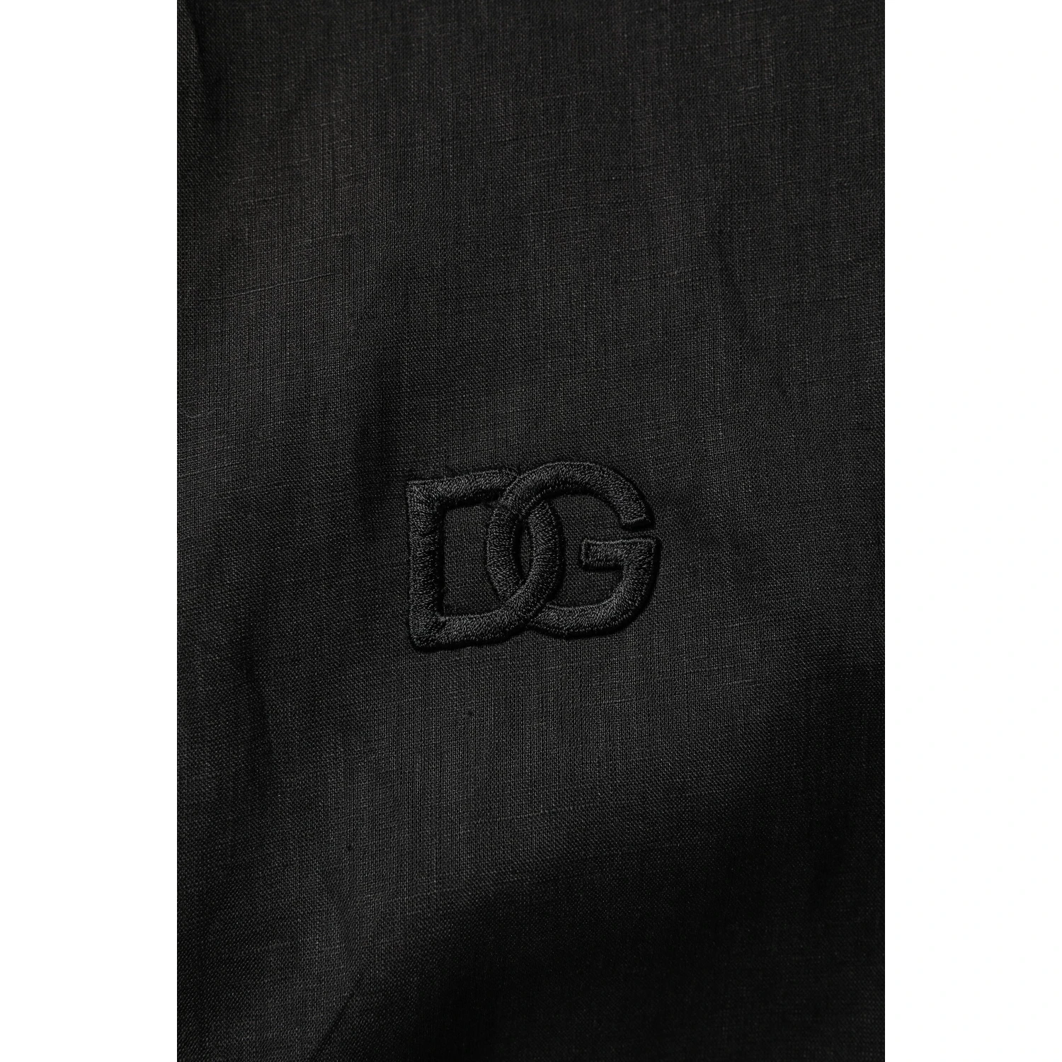 Black Linen Long Sleeves Men Casual Shirt
