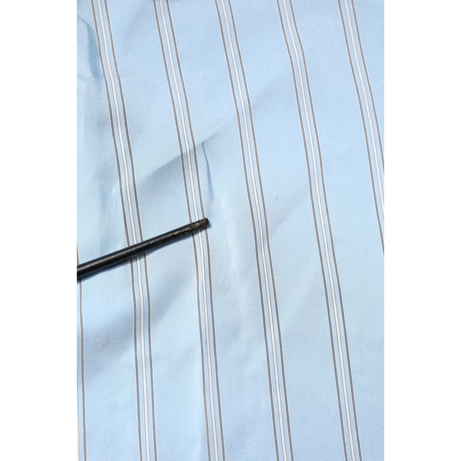 Light Blue MARTINI Striped Formal Dress Shirt
