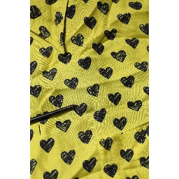 Yellow Heart Short Sleeves Men Casual Shirt