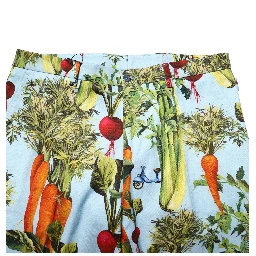 Multicolor Cotton Tapered Men Pants