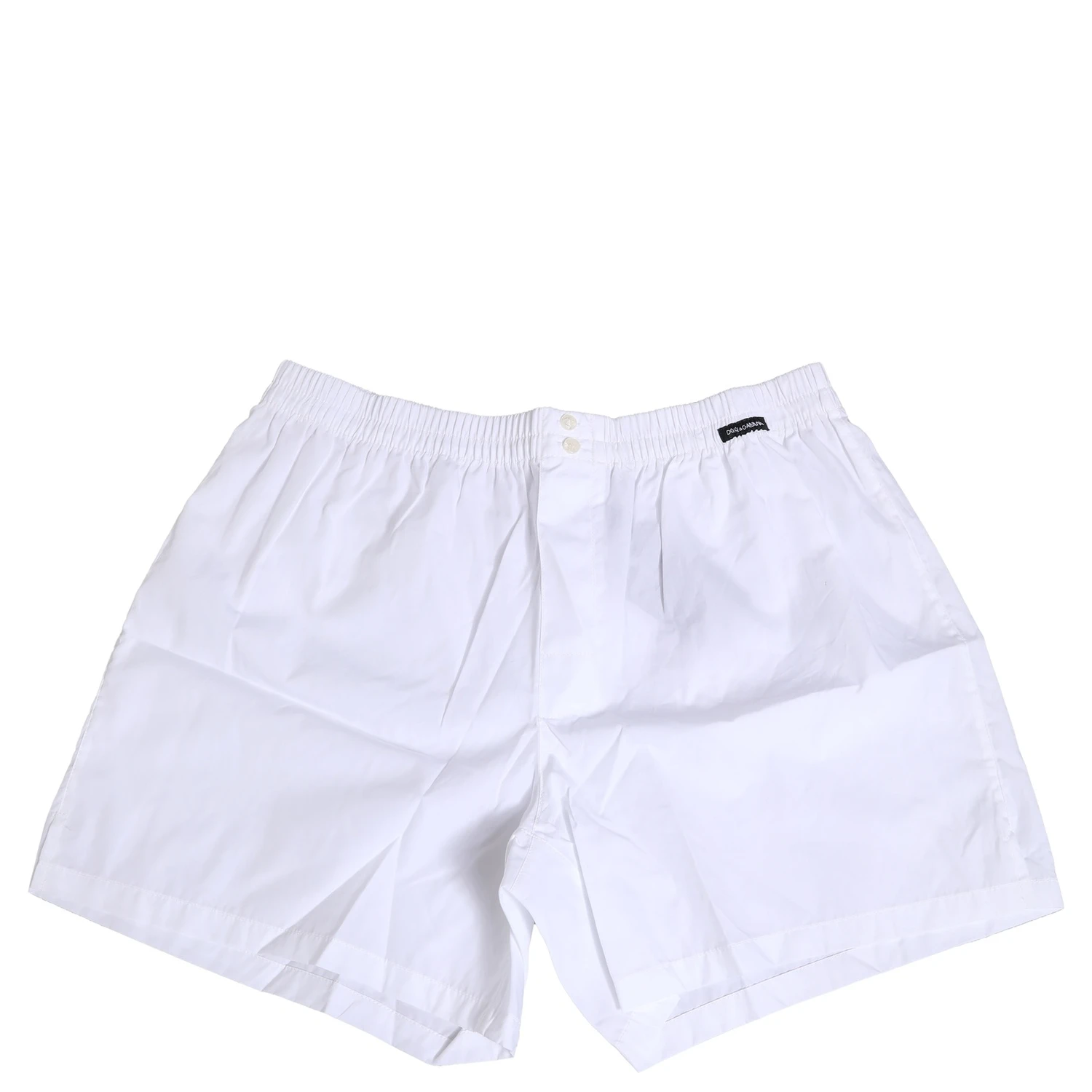 White Cotton Regular Boxer Shorts Underwear