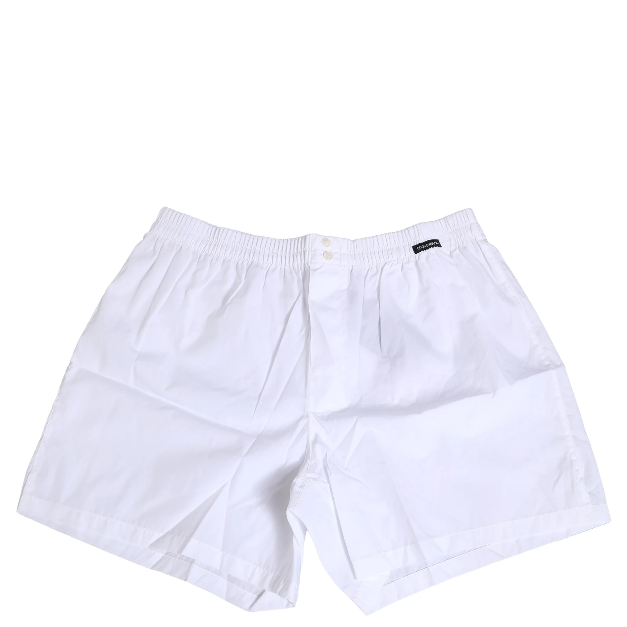 White Cotton Regular Boxer Shorts Underwear