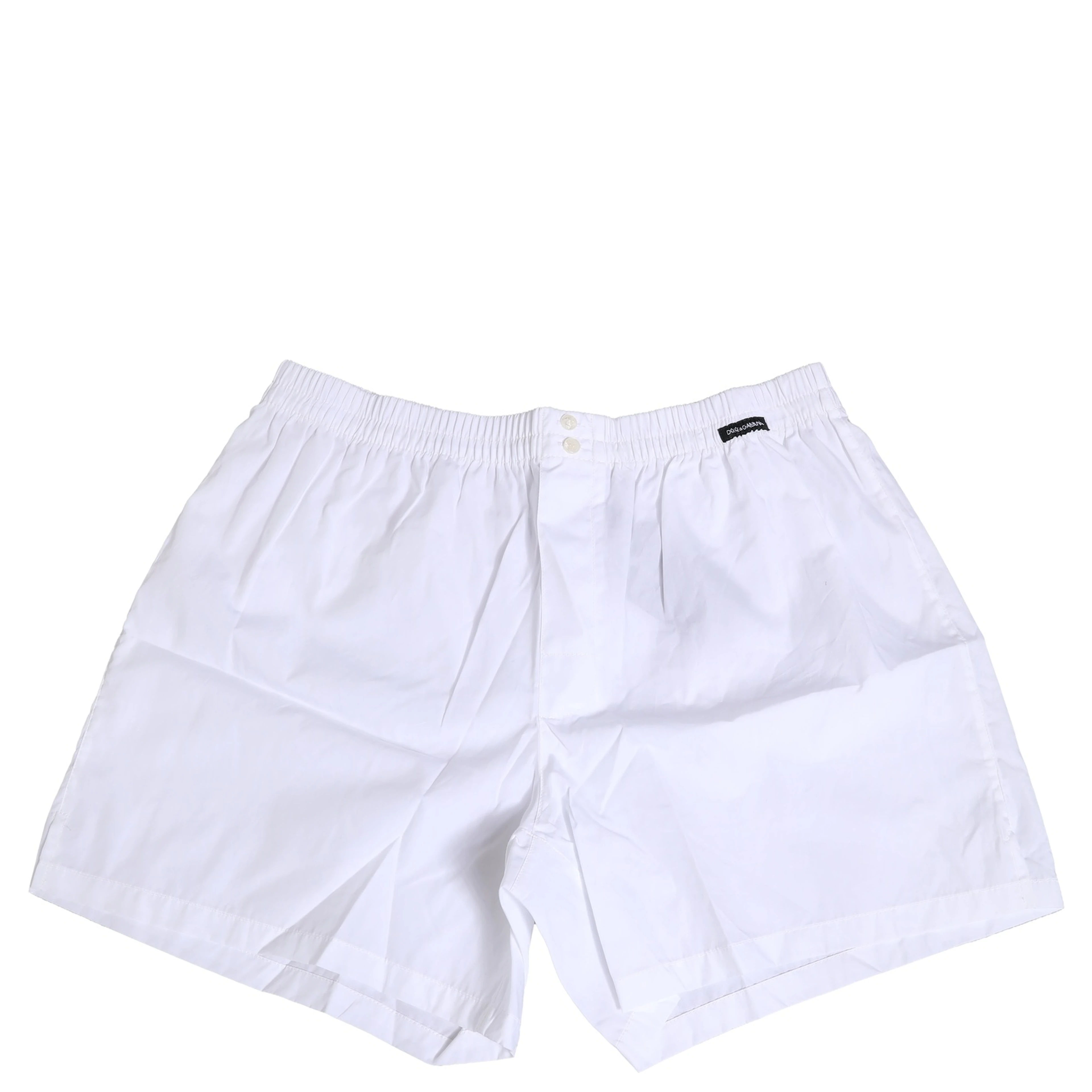 White Cotton Regular Boxer Shorts Underwear