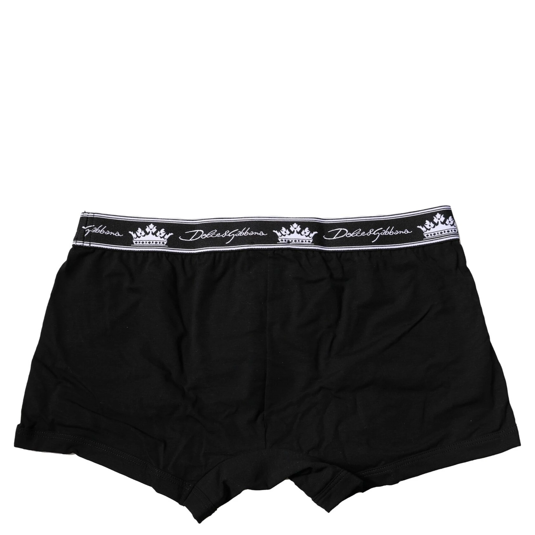 Black Cotton Stretch Regular Boxer Underwear