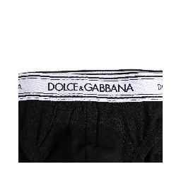 Black Cotton Stretch Regular Brief Underwear