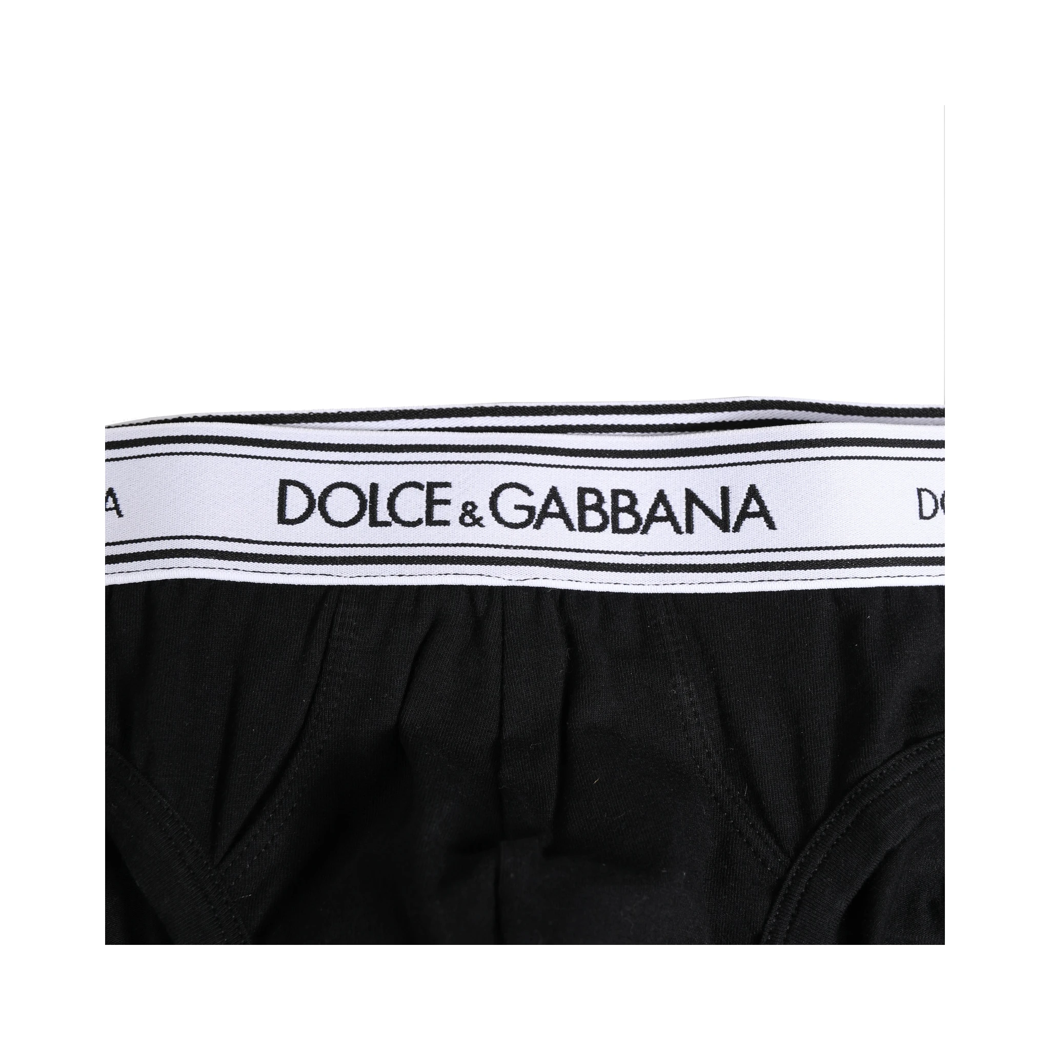 Black Cotton Stretch Regular Brief Underwear