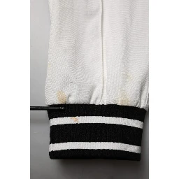 White Cotton Cargo Jogger Men Pants