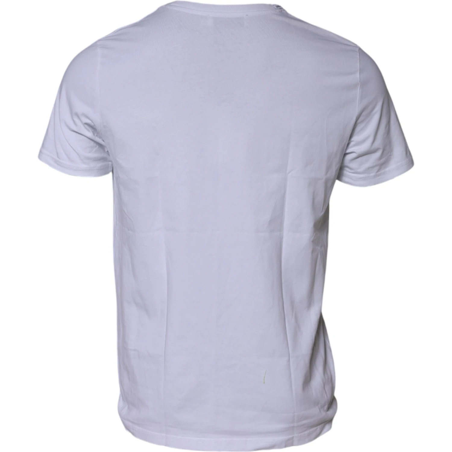 White DG Logo Print Short Sleeves T-shirt