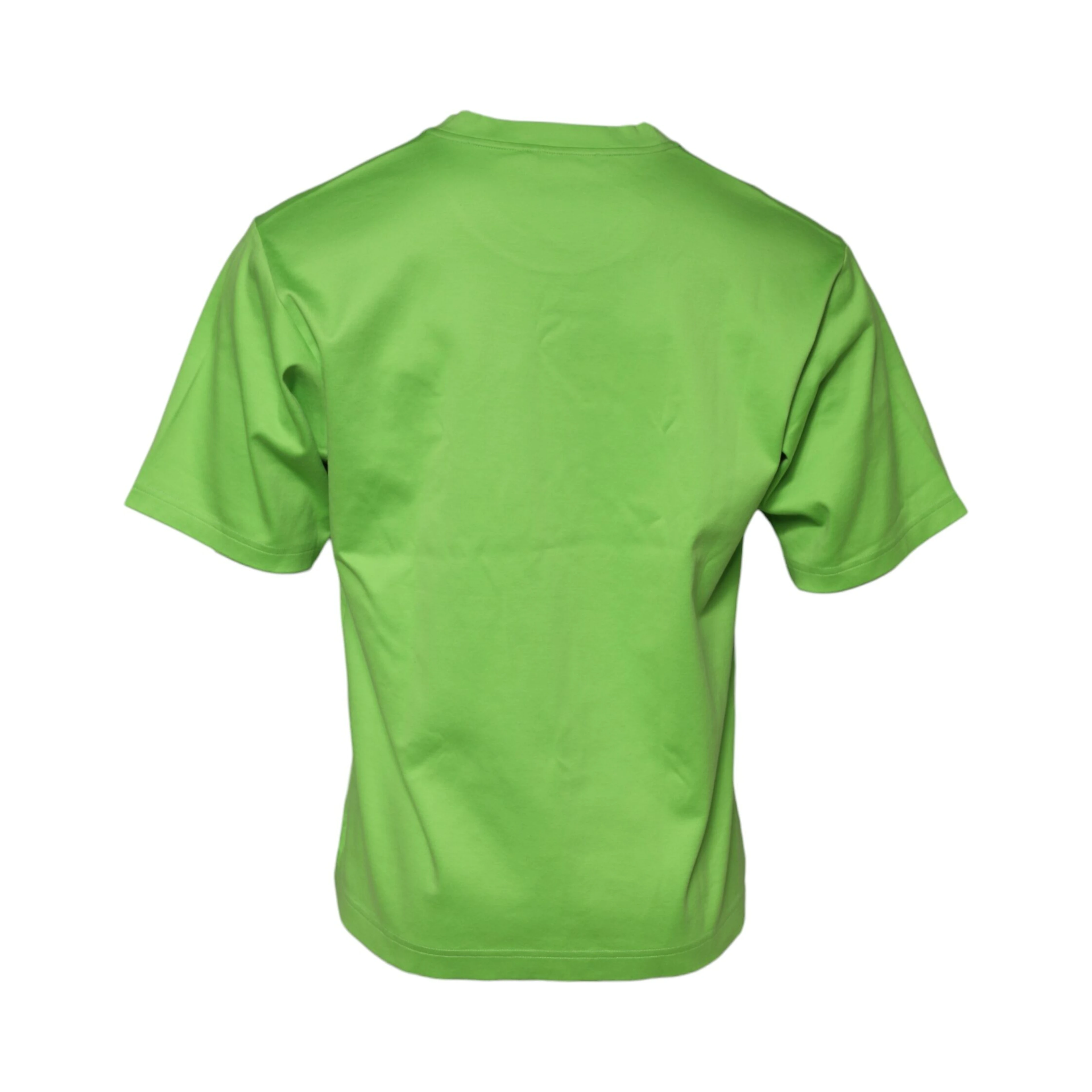 Green Graphic Printed Round Neck T-shirt