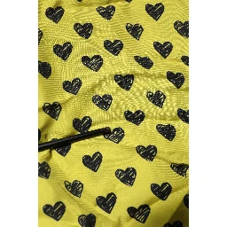 Yellow Heart Short Sleeves Men Casual Shirt