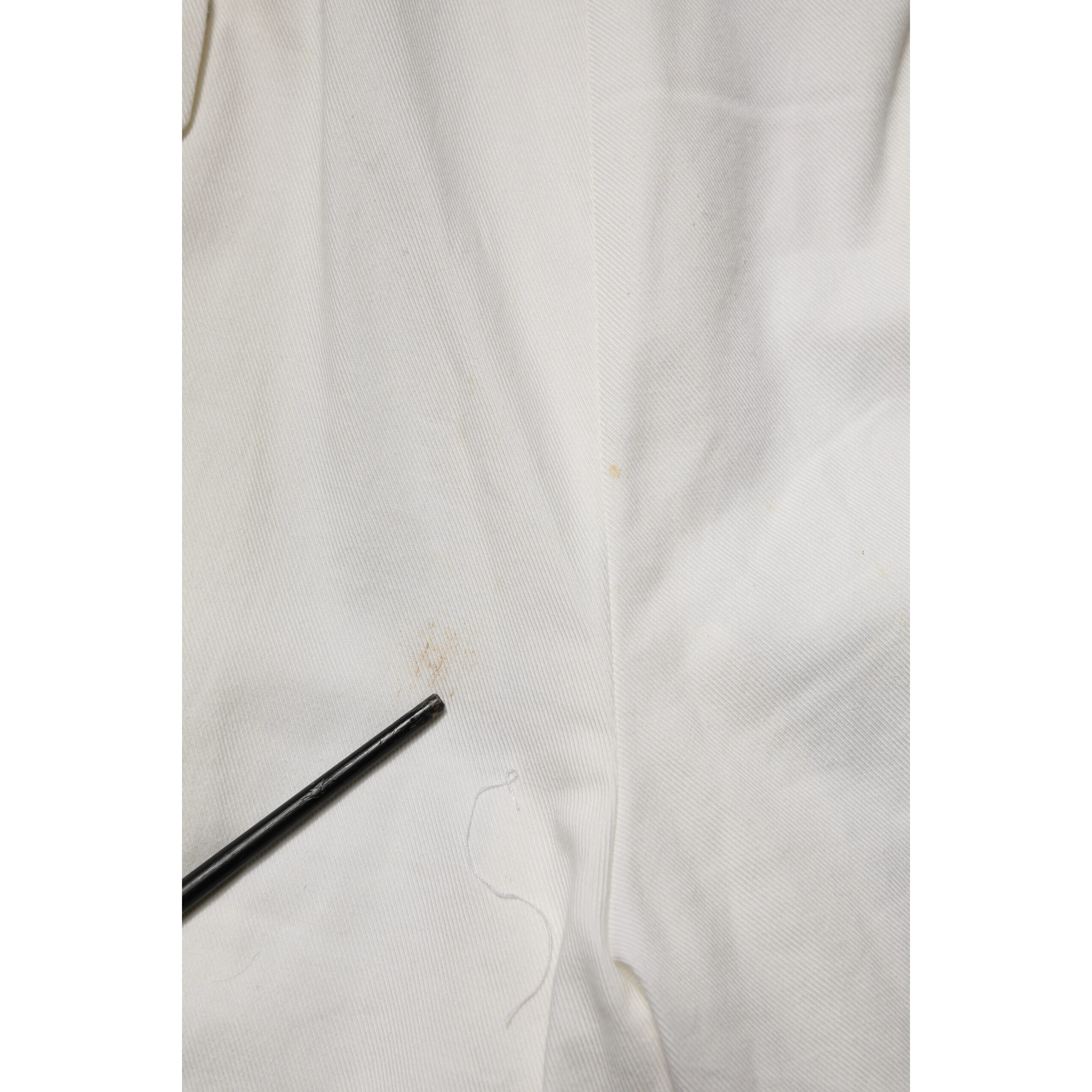 White Cotton Cargo Jogger Men Pants