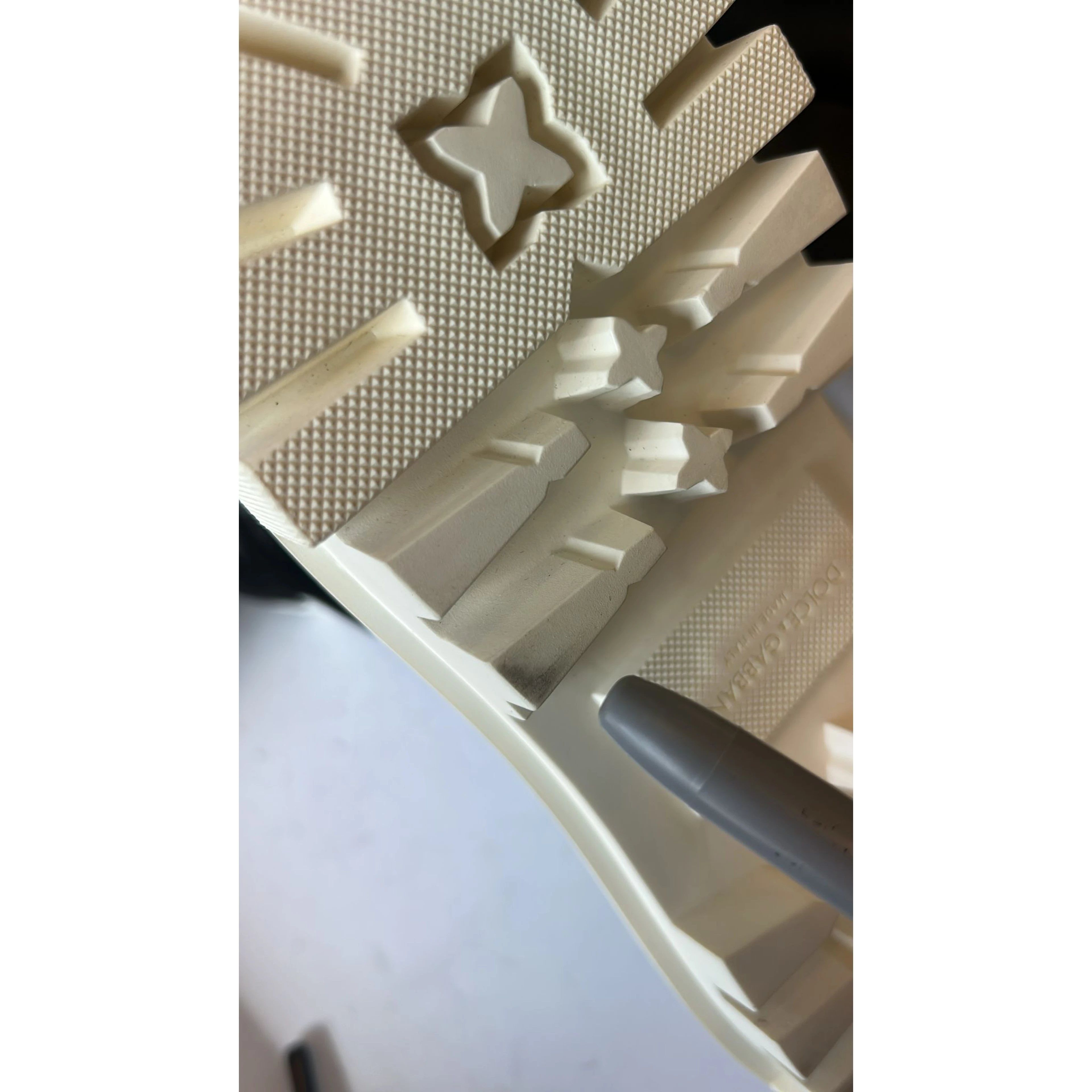 White Padded Mid Calf Lace Up Boots Shoes