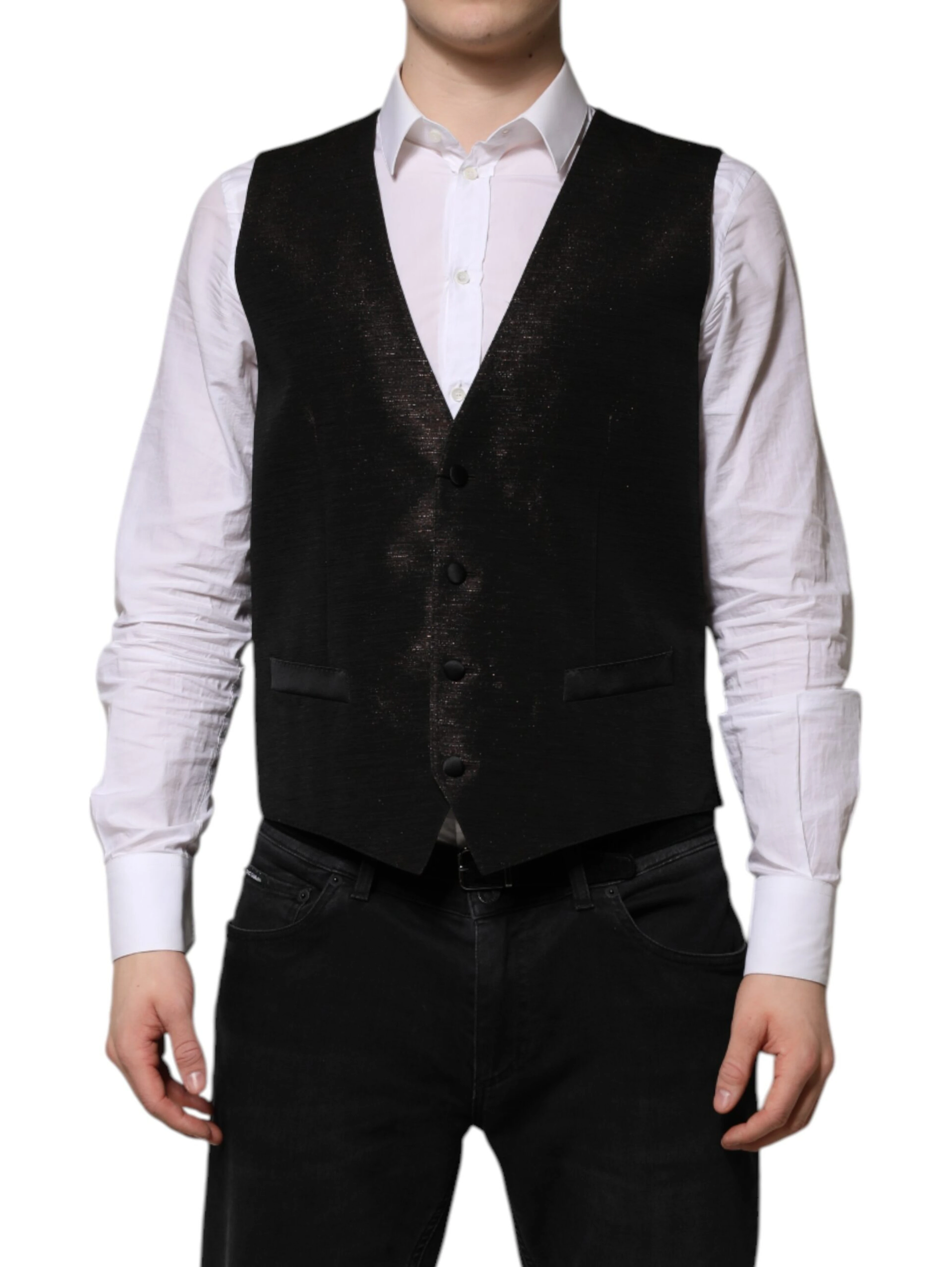 Dark Brown Dress Formal Men Waistcoat Vest