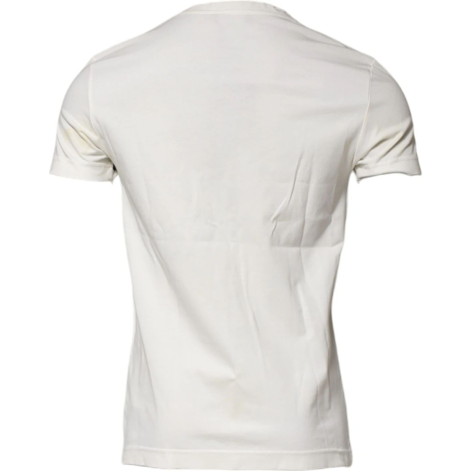 White Cotton Logo Bandana Print T-shirt