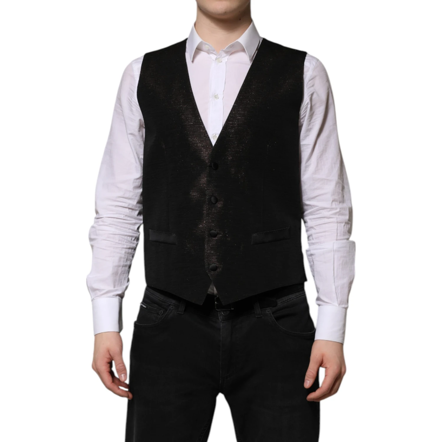 Dark Brown Dress Formal Men Waistcoat Vest