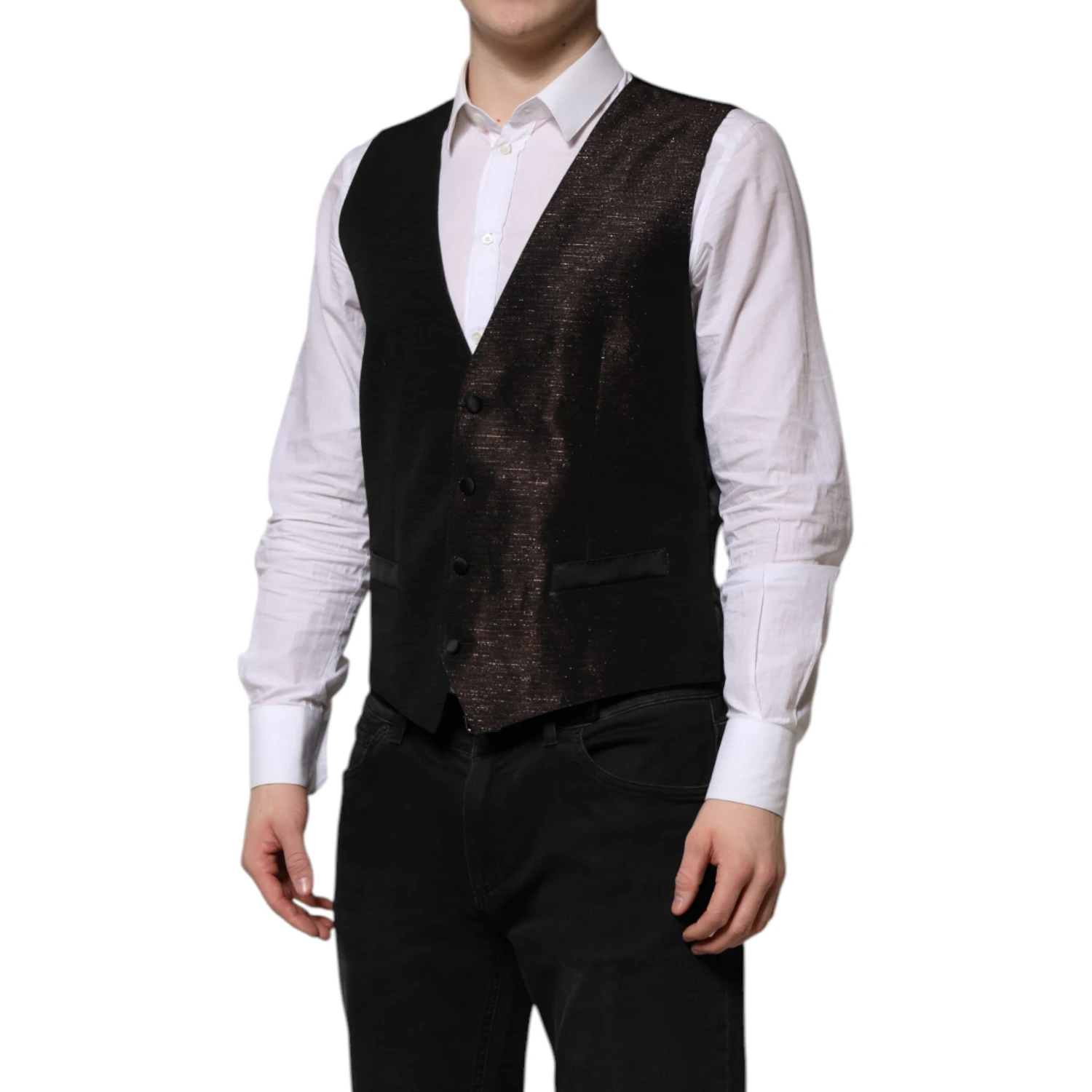 Dark Brown Dress Formal Men Waistcoat Vest