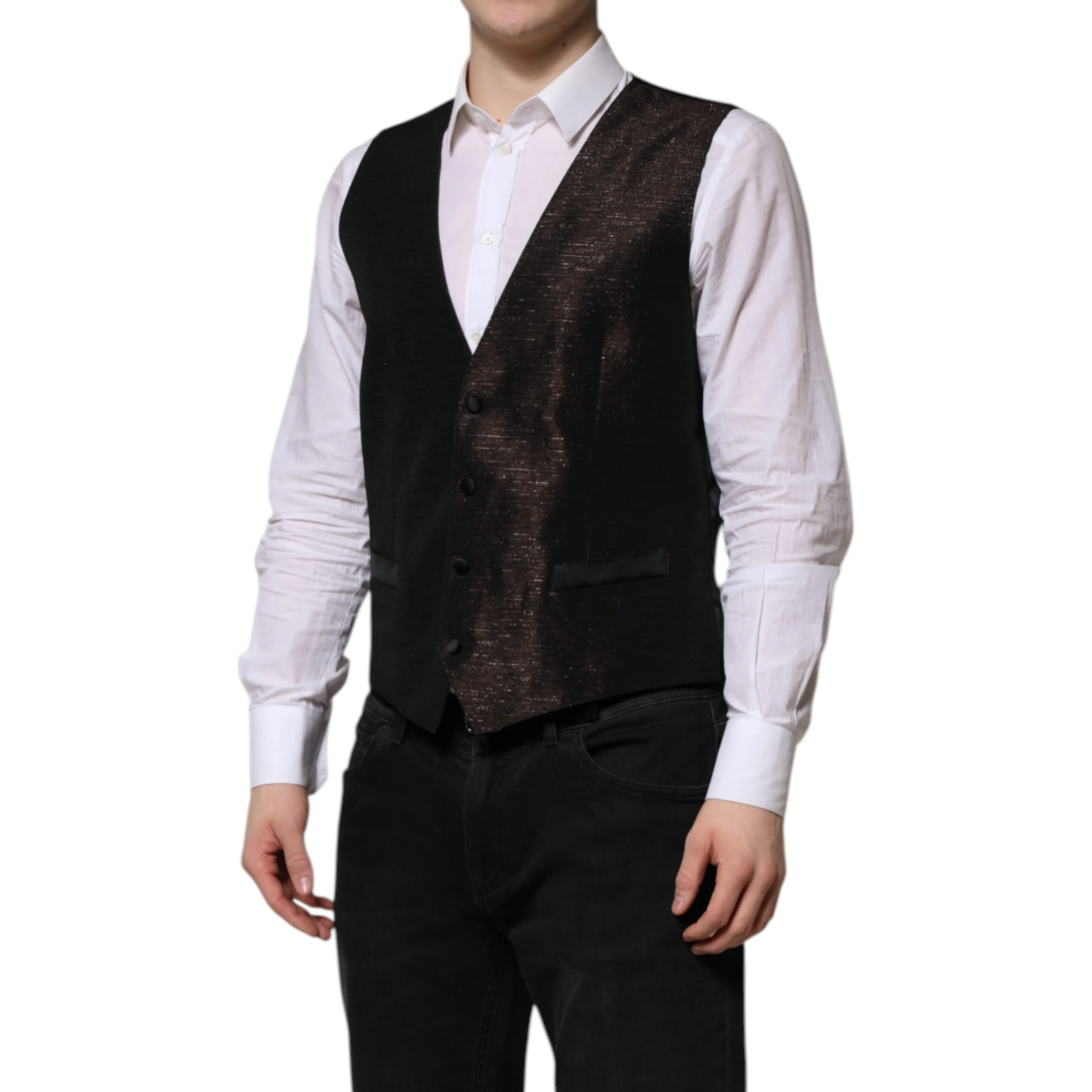 Dark Brown Dress Formal Men Waistcoat Vest