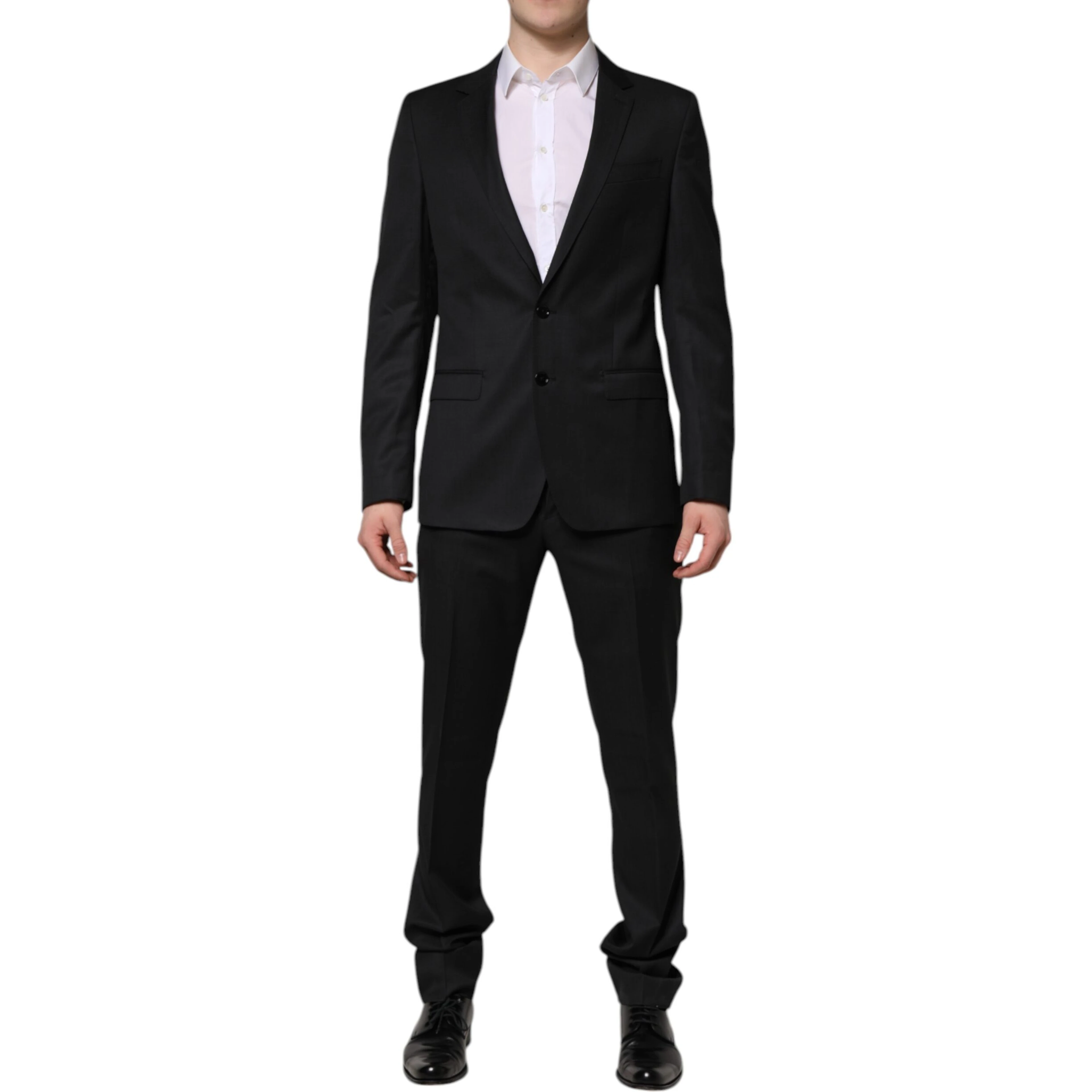 Dark Gray MARTINI 2 Pc Single Breasted Suit