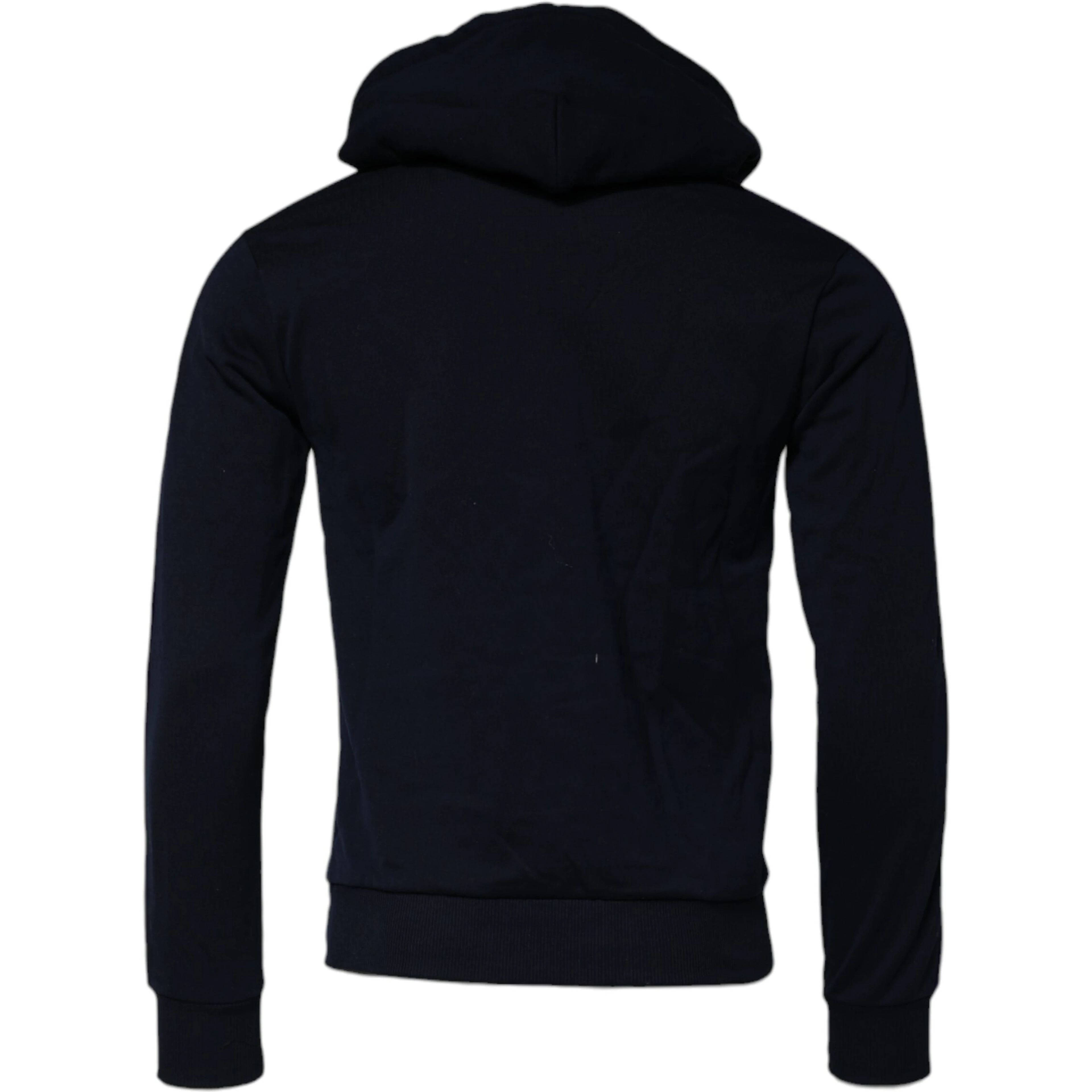 Black Crown Cotton Hooded Sweatshirt Sweater