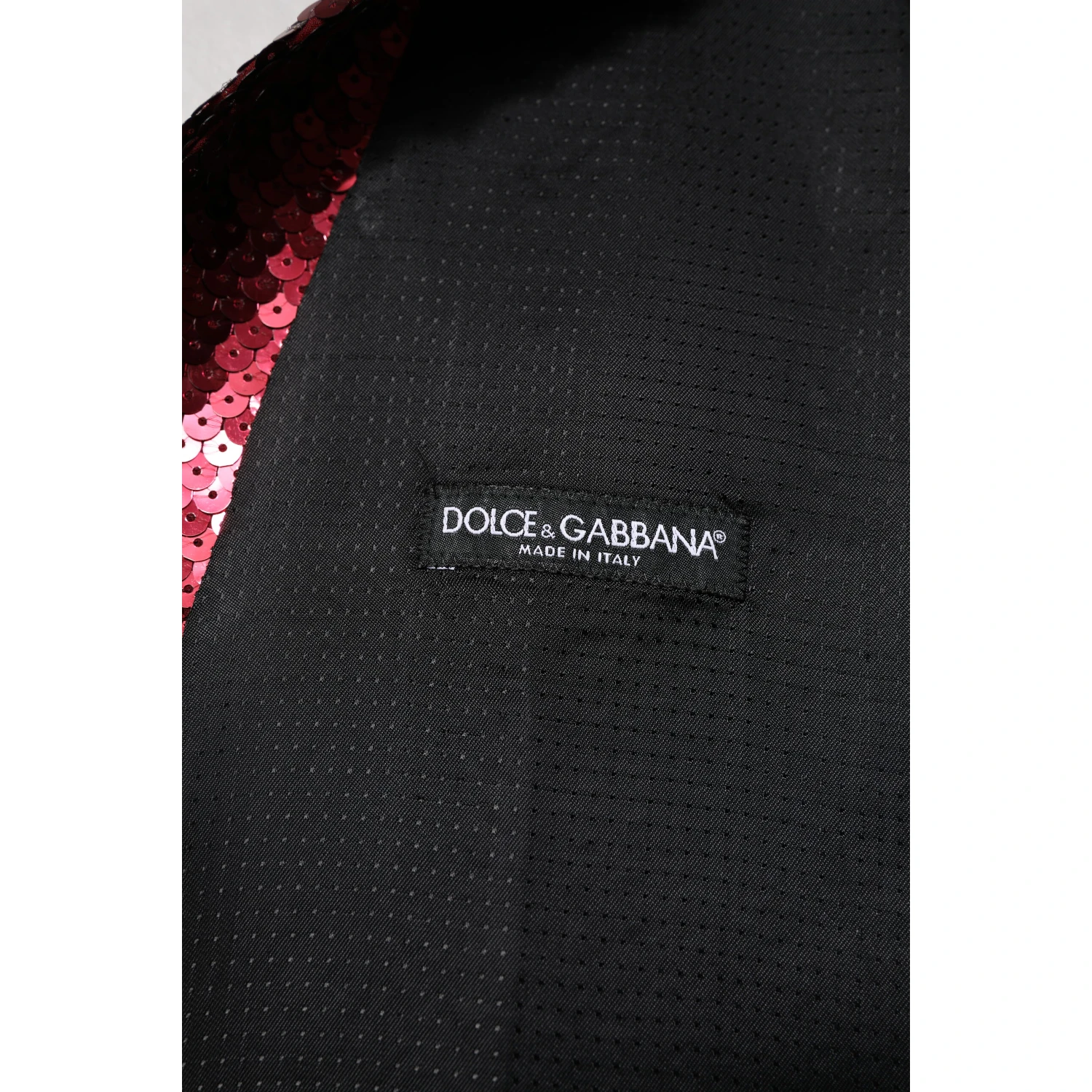 Red Sequined Dress Formal Men Waistcoat Vest